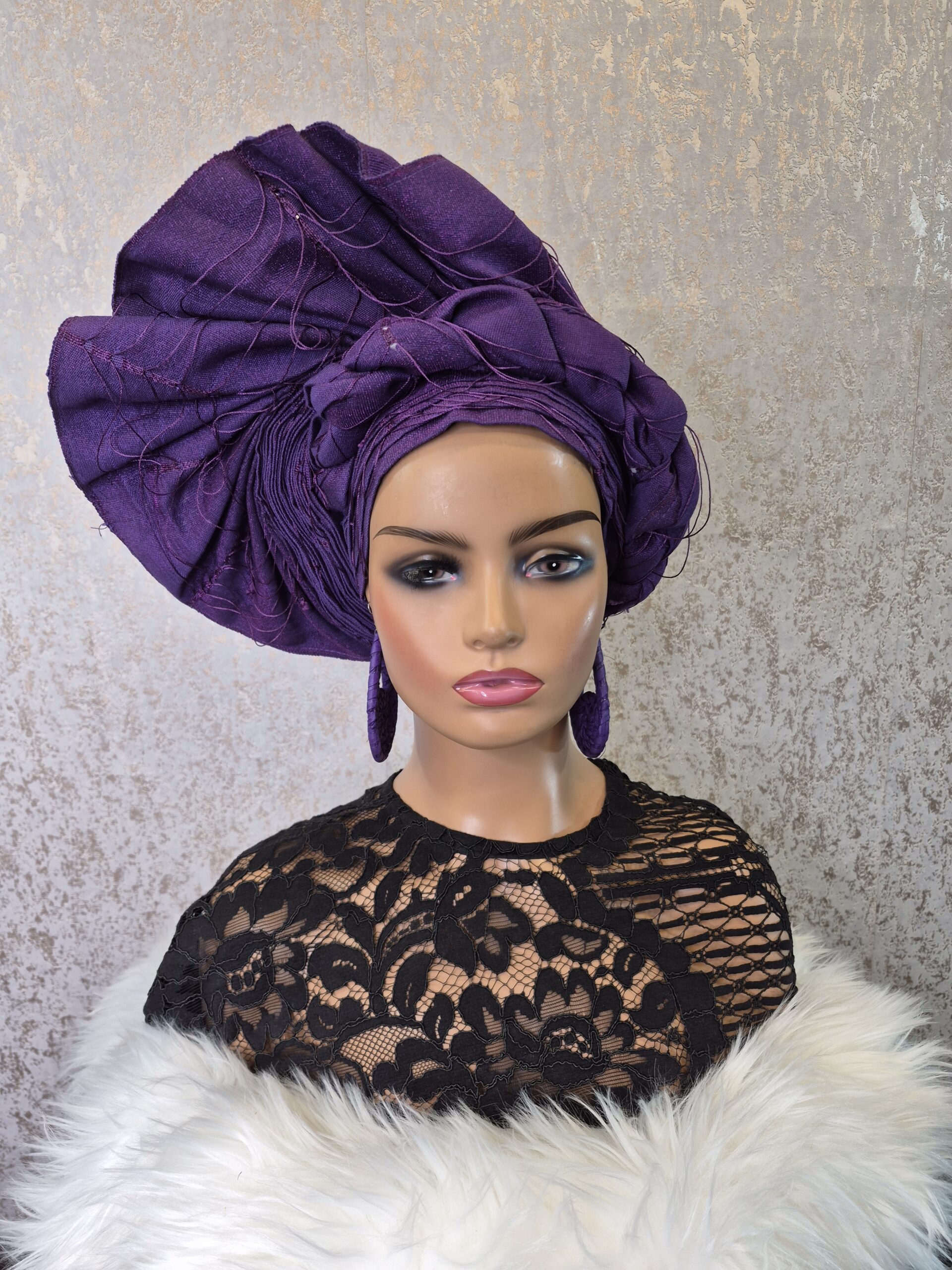 20260120_095149 Auto Gele: African Head Wrap, Ready to Wear Gele - Image 1