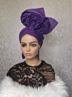 Auto Gele: African Head Wrap, Ready to Wear Gele - Image 7