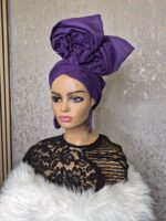 Auto Gele: African Head Wrap, Ready to Wear Gele - Image 4