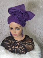 Auto Gele: African Head Wrap, Ready to Wear Gele - Image 6