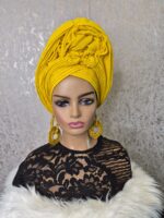 Auto Gele: African Head Wrap, Ready to Wear Gele