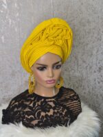 Auto Gele: African Head Wrap, Ready to Wear Gele - Image 2