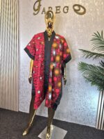 Ankara Kimono, African Print Cotton Top, Classy Women's Clothing - Image 3