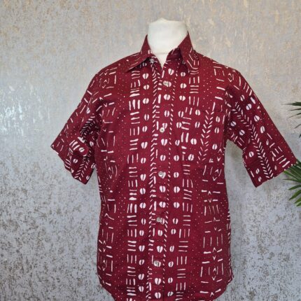 African wax print Shirt - Handmade Ankara Shirt for Men