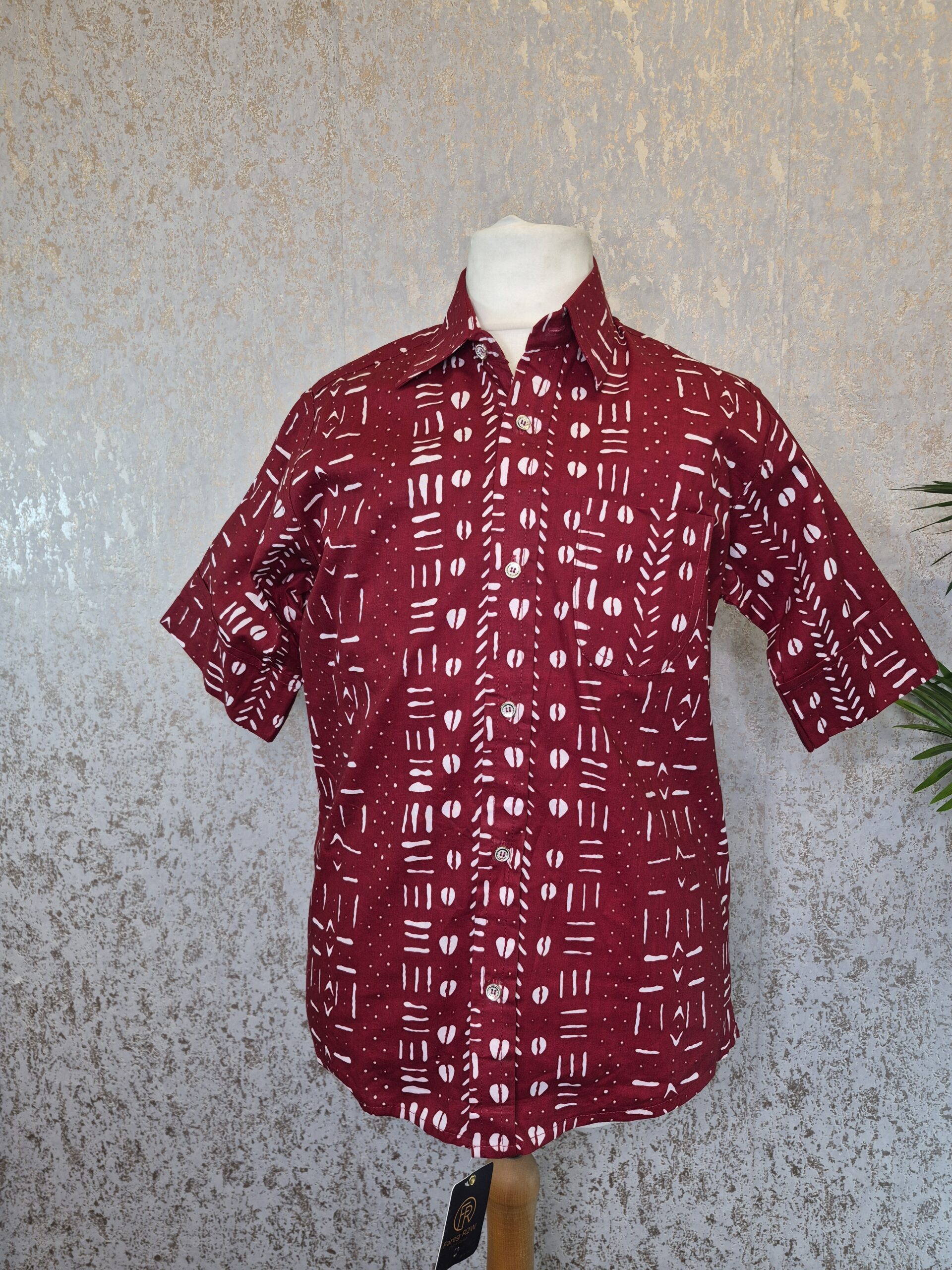 20260317_080829 African wax print Shirt - Handmade Ankara Shirt for Men - Image 1
