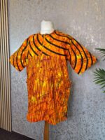 African wax print Shirt - Handmade Ankara Shirt for Men Large - Image 4