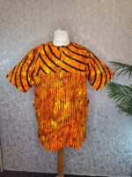 African wax print Shirt - Handmade Ankara Shirt for Men Large - Image 3
