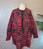 African wax print Shirt - Handmade Ankara Shirt for Men XXL - Image 4
