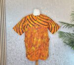 African wax print Shirt - Handmade Ankara Shirt for Men Large - Image 6