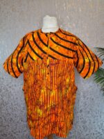 African wax print Shirt - Handmade Ankara Shirt for Men Large - Image 7
