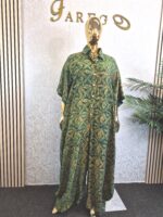Adire Crepe Jumpsuit Free Size 18 - Image 2