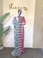 Elegant Ankara Kaftan Dress UK 20