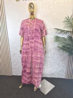 Adire Crepe Jumpsuit UK 18 - Image 6