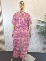Adire Crepe Jumpsuit UK 18 - Image 2