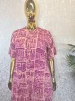 Adire Crepe Jumpsuit UK 18 - Image 4