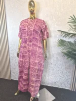 Adire Crepe Jumpsuit UK 18 - Image 3