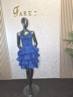Ankara skater dress UK 10 - Image 4