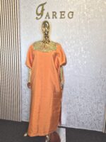 Embellished Luxury Mikado Silk Boubou UK 16 - Image 5