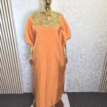 Embellished Luxury Mikado Silk Boubou UK 16