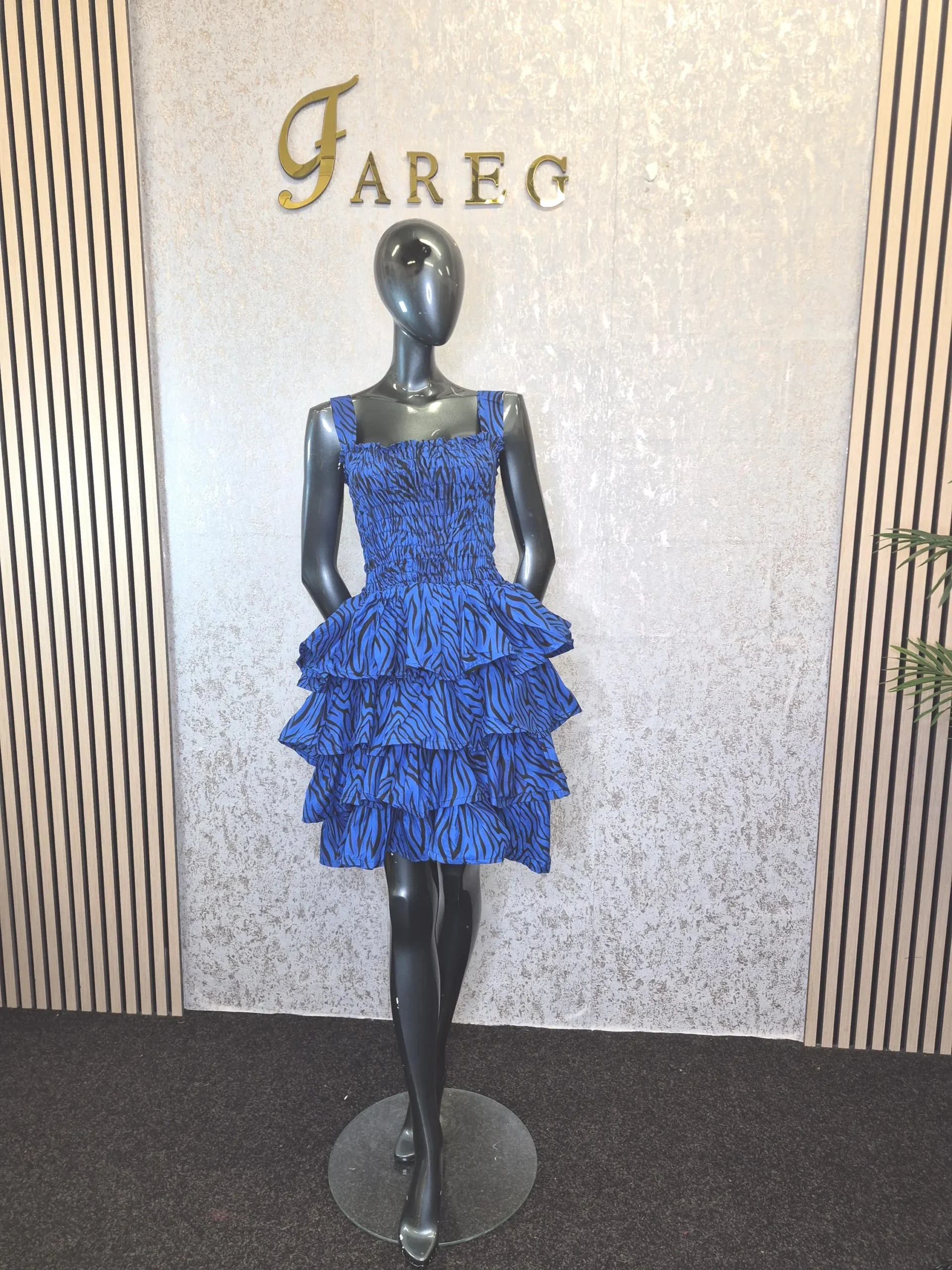 il_fullxfull.8199357321_9jco Ankara skater dress UK 10 - Image 1