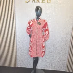 Ankara Short Dress UK 8