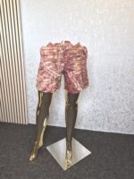Ankara / African Print Shorts with Pockets- Medium - Image 3