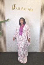 Silk Butterfly Boubou Dress: African Wedding Kaftan, Rich Aunty Vibes UK 22