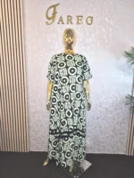 Ankara Maxi Flare Dress UK 20 - Image 3