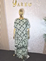 Ankara Maxi Flare Dress UK 20 - Image 2