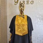 Embroidered Boubou Kaftan Dress, African Party Wear, Church Service Attire
