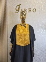 Embroidered Boubou Kaftan Dress, African Party Wear, Church Service Attire