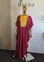 Embroidered Boubou Kaftan Dress, African Party Wear, Church Service Attire - Image 6