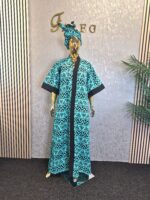 Boubou/ Classy Kaftan Dress/ Party Dress/ Free Size boubou/ Plus Size Ankara boubou/ Elegant boubou dress/ African Boubou/ Party boubou